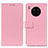 Funda de Cuero Cartera con Soporte Carcasa M08L para Huawei Honor 50 Lite Rosa