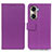 Funda de Cuero Cartera con Soporte Carcasa M08L para Huawei Honor 60 5G Morado