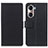 Funda de Cuero Cartera con Soporte Carcasa M08L para Huawei Honor 60 5G Negro