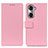 Funda de Cuero Cartera con Soporte Carcasa M08L para Huawei Honor 60 5G Rosa