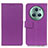 Funda de Cuero Cartera con Soporte Carcasa M08L para Huawei Honor Magic5 Pro 5G Morado