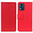 Funda de Cuero Cartera con Soporte Carcasa M08L para Motorola Moto E13 Rojo