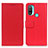 Funda de Cuero Cartera con Soporte Carcasa M08L para Motorola Moto E20 Rojo