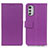 Funda de Cuero Cartera con Soporte Carcasa M08L para Motorola Moto E32 Morado