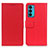 Funda de Cuero Cartera con Soporte Carcasa M08L para Motorola Moto Edge 20 5G Rojo