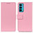 Funda de Cuero Cartera con Soporte Carcasa M08L para Motorola Moto Edge 20 5G Rosa