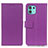 Funda de Cuero Cartera con Soporte Carcasa M08L para Motorola Moto Edge 20 Lite 5G Morado