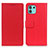 Funda de Cuero Cartera con Soporte Carcasa M08L para Motorola Moto Edge 20 Lite 5G Rojo