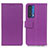 Funda de Cuero Cartera con Soporte Carcasa M08L para Motorola Moto Edge (2021) 5G Morado