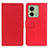 Funda de Cuero Cartera con Soporte Carcasa M08L para Motorola Moto Edge (2023) 5G Rojo