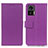 Funda de Cuero Cartera con Soporte Carcasa M08L para Motorola Moto Edge 30 Lite 5G Morado