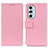 Funda de Cuero Cartera con Soporte Carcasa M08L para Motorola Moto Edge 30 Pro 5G Rosa