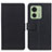 Funda de Cuero Cartera con Soporte Carcasa M08L para Motorola Moto Edge 40 5G Negro