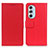 Funda de Cuero Cartera con Soporte Carcasa M08L para Motorola Moto Edge Plus (2022) 5G Rojo