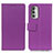 Funda de Cuero Cartera con Soporte Carcasa M08L para Motorola Moto G Stylus (2022) 4G Morado