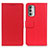 Funda de Cuero Cartera con Soporte Carcasa M08L para Motorola Moto G Stylus (2022) 4G Rojo