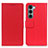 Funda de Cuero Cartera con Soporte Carcasa M08L para Motorola Moto G200 5G Rojo