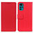 Funda de Cuero Cartera con Soporte Carcasa M08L para Motorola Moto G22 Rojo