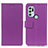 Funda de Cuero Cartera con Soporte Carcasa M08L para Motorola Moto G60s Morado