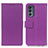 Funda de Cuero Cartera con Soporte Carcasa M08L para Motorola Moto G62 5G Morado