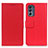 Funda de Cuero Cartera con Soporte Carcasa M08L para Motorola Moto G62 5G Rojo