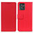 Funda de Cuero Cartera con Soporte Carcasa M08L para Motorola ThinkPhone 5G Rojo