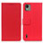 Funda de Cuero Cartera con Soporte Carcasa M08L para Nokia C110 Rojo