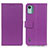 Funda de Cuero Cartera con Soporte Carcasa M08L para Nokia C12 Morado