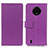 Funda de Cuero Cartera con Soporte Carcasa M08L para Nokia C200 Morado