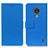 Funda de Cuero Cartera con Soporte Carcasa M08L para Nokia C21 Azul