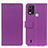 Funda de Cuero Cartera con Soporte Carcasa M08L para Nokia C21 Plus Morado