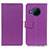 Funda de Cuero Cartera con Soporte Carcasa M08L para Nokia X100 5G Morado