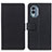 Funda de Cuero Cartera con Soporte Carcasa M08L para Nokia X30 5G Negro