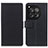 Funda de Cuero Cartera con Soporte Carcasa M08L para OnePlus 12R 5G Negro