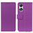 Funda de Cuero Cartera con Soporte Carcasa M08L para Oppo A18 Morado