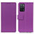 Funda de Cuero Cartera con Soporte Carcasa M08L para Oppo A53s 5G Morado