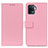 Funda de Cuero Cartera con Soporte Carcasa M08L para Oppo A94 4G Rosa