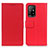 Funda de Cuero Cartera con Soporte Carcasa M08L para Oppo A94 5G Rojo