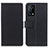 Funda de Cuero Cartera con Soporte Carcasa M08L para Oppo K9 5G Negro