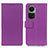 Funda de Cuero Cartera con Soporte Carcasa M08L para Oppo Reno10 Pro 5G Morado