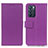 Funda de Cuero Cartera con Soporte Carcasa M08L para Oppo Reno6 5G Morado