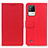 Funda de Cuero Cartera con Soporte Carcasa M08L para Realme C11 (2021) Rojo