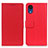 Funda de Cuero Cartera con Soporte Carcasa M08L para Samsung Galaxy A03 Core Rojo