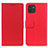 Funda de Cuero Cartera con Soporte Carcasa M08L para Samsung Galaxy A03 Rojo