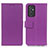 Funda de Cuero Cartera con Soporte Carcasa M08L para Samsung Galaxy A05s Morado