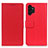 Funda de Cuero Cartera con Soporte Carcasa M08L para Samsung Galaxy A13 4G Rojo