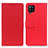 Funda de Cuero Cartera con Soporte Carcasa M08L para Samsung Galaxy A22 4G Rojo
