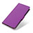 Funda de Cuero Cartera con Soporte Carcasa M08L para Samsung Galaxy M02s Morado