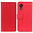 Funda de Cuero Cartera con Soporte Carcasa M08L para Samsung Galaxy XCover 5 SM-G525F Rojo