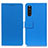 Funda de Cuero Cartera con Soporte Carcasa M08L para Sony Xperia 10 III Lite Azul
